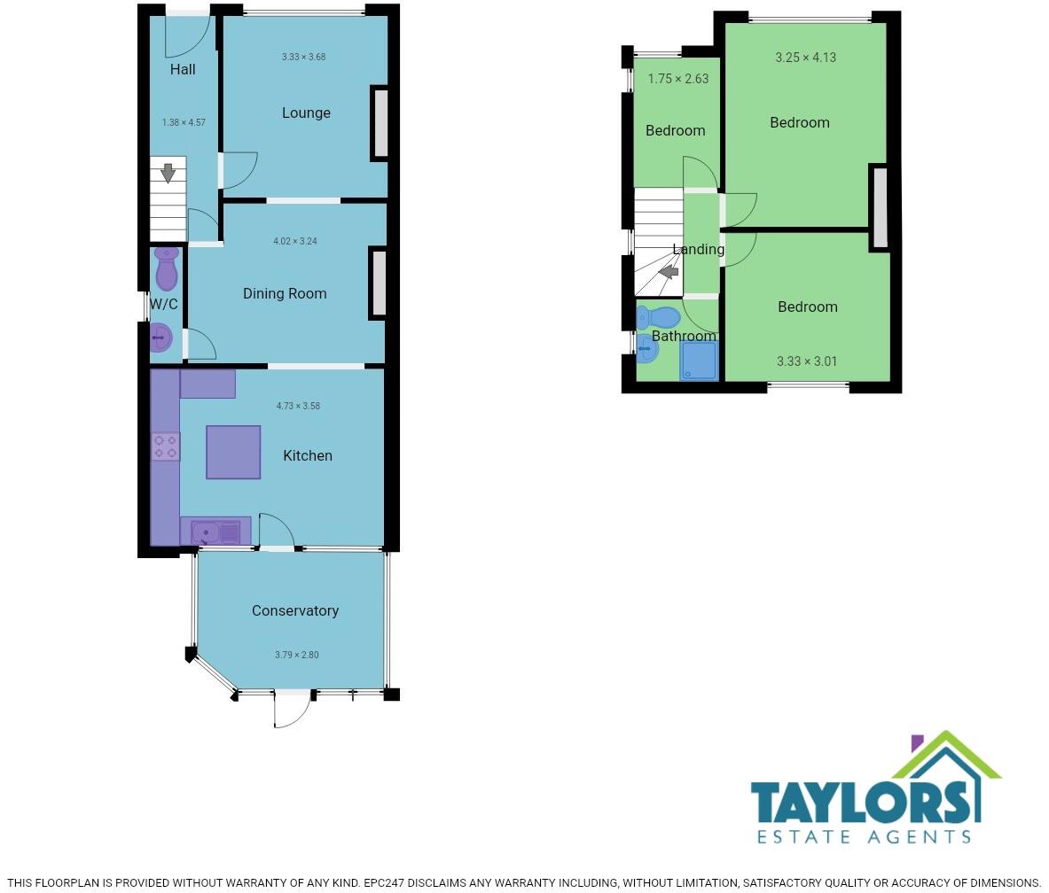 Parkstone Road, Hull, East Riding Of Yorkshire, HU6 floorplan