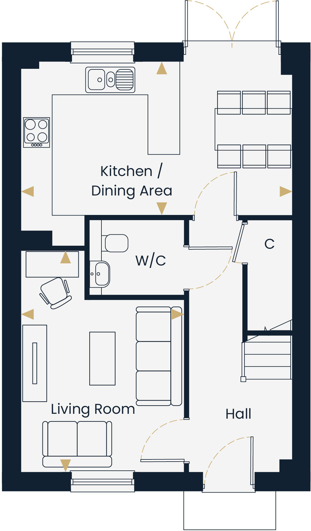 The Tanner's Quarter,
North Walsham,
Norfolk,
NR28 0FR floorplan