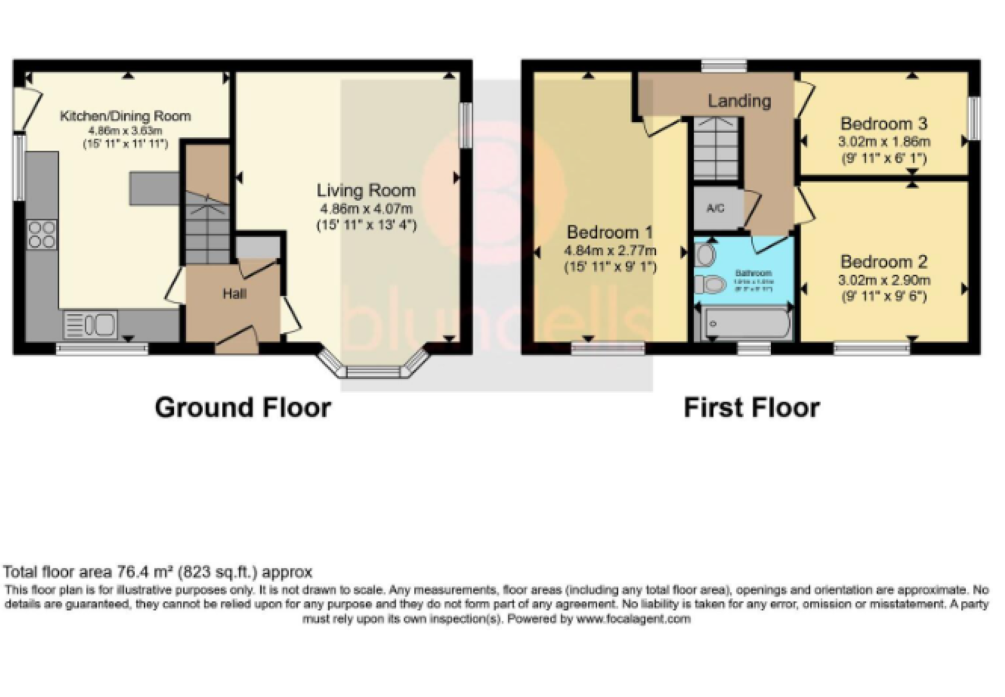 Ravencar Road, Eckington, Derbyshire floorplan