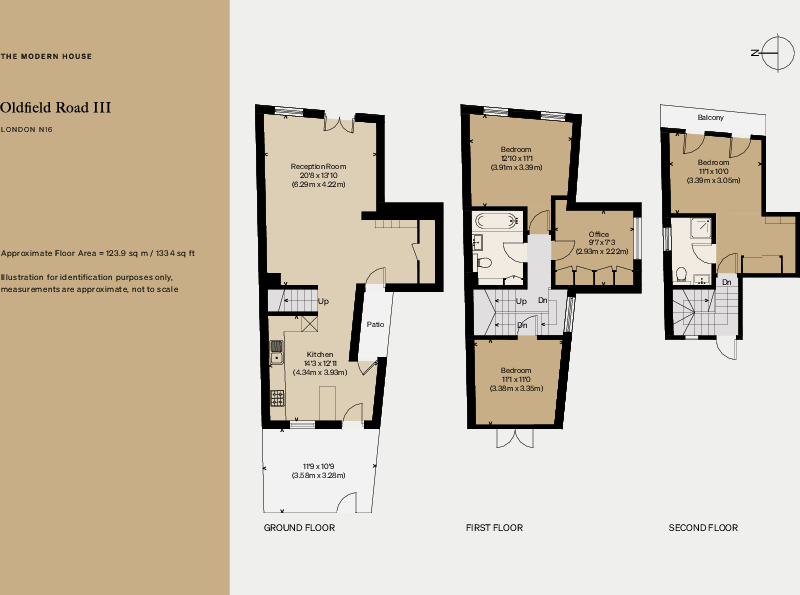 Oldfield Road V, Oldfield Road, London N16 floorplan