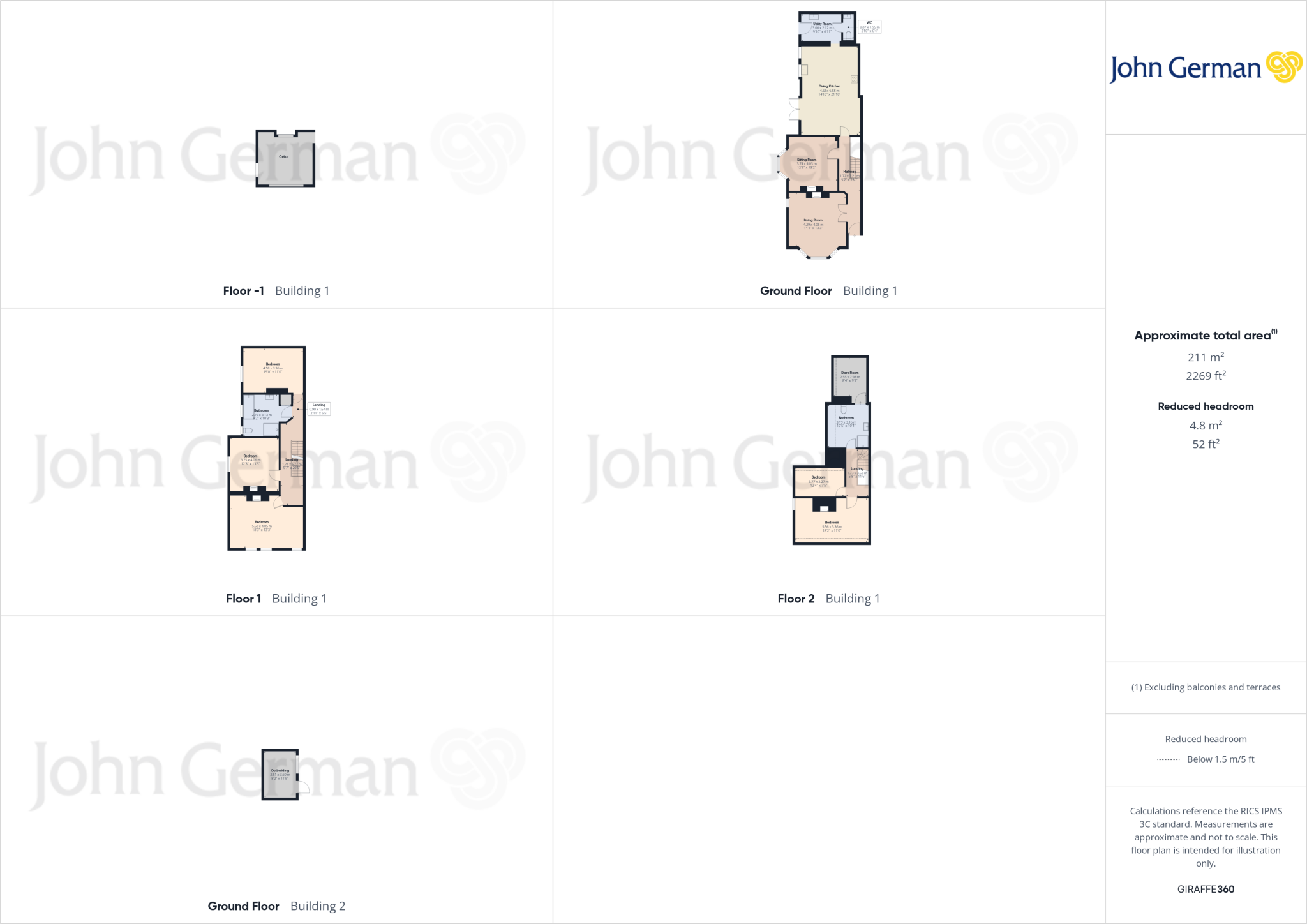 The Green Road, Ashbourne floorplan