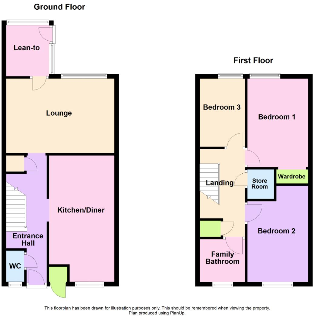 Winyates, Orton Goldhay, Peterborough floorplan
