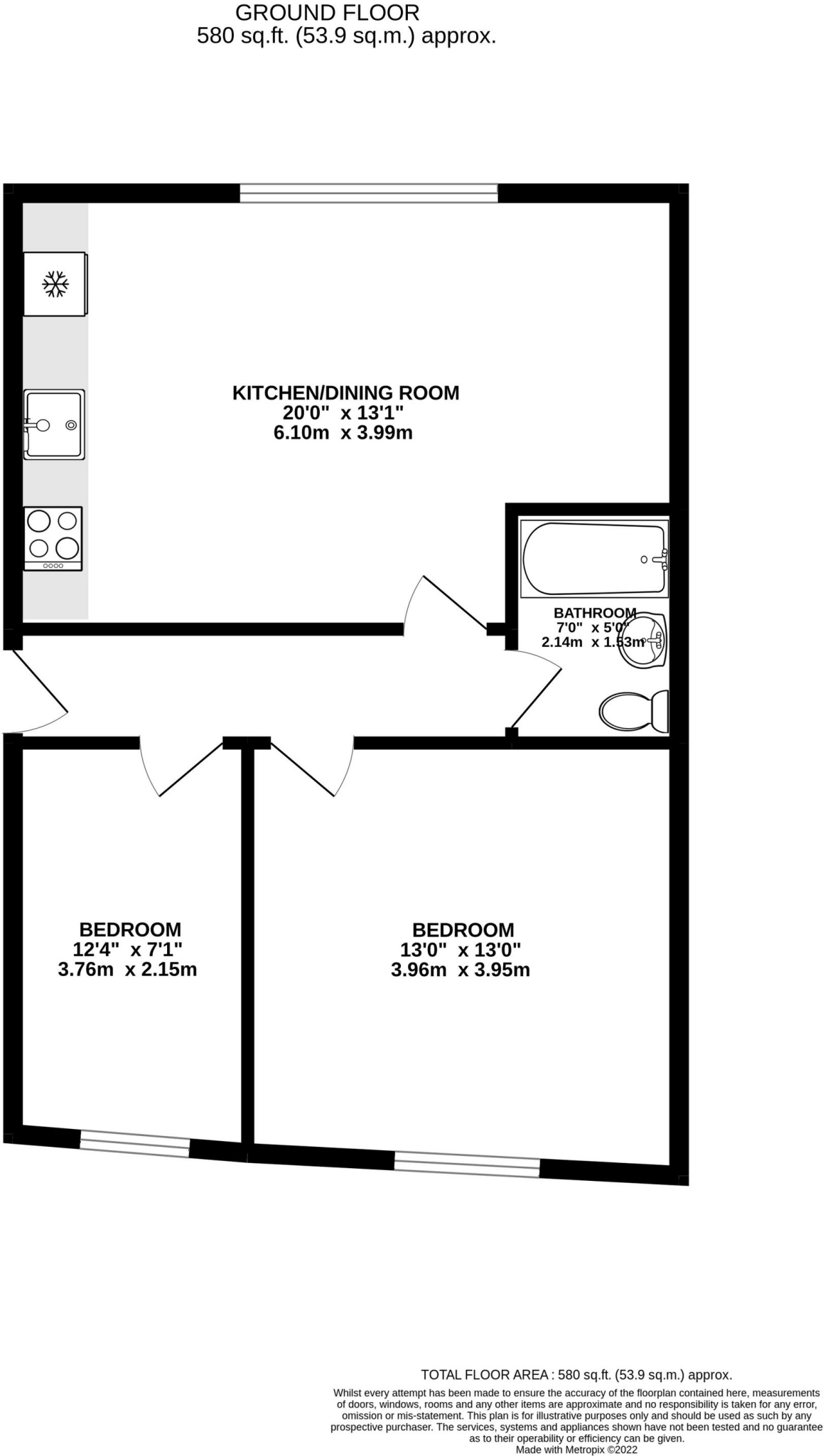 Southville, Coronation Road, BS3 floorplan