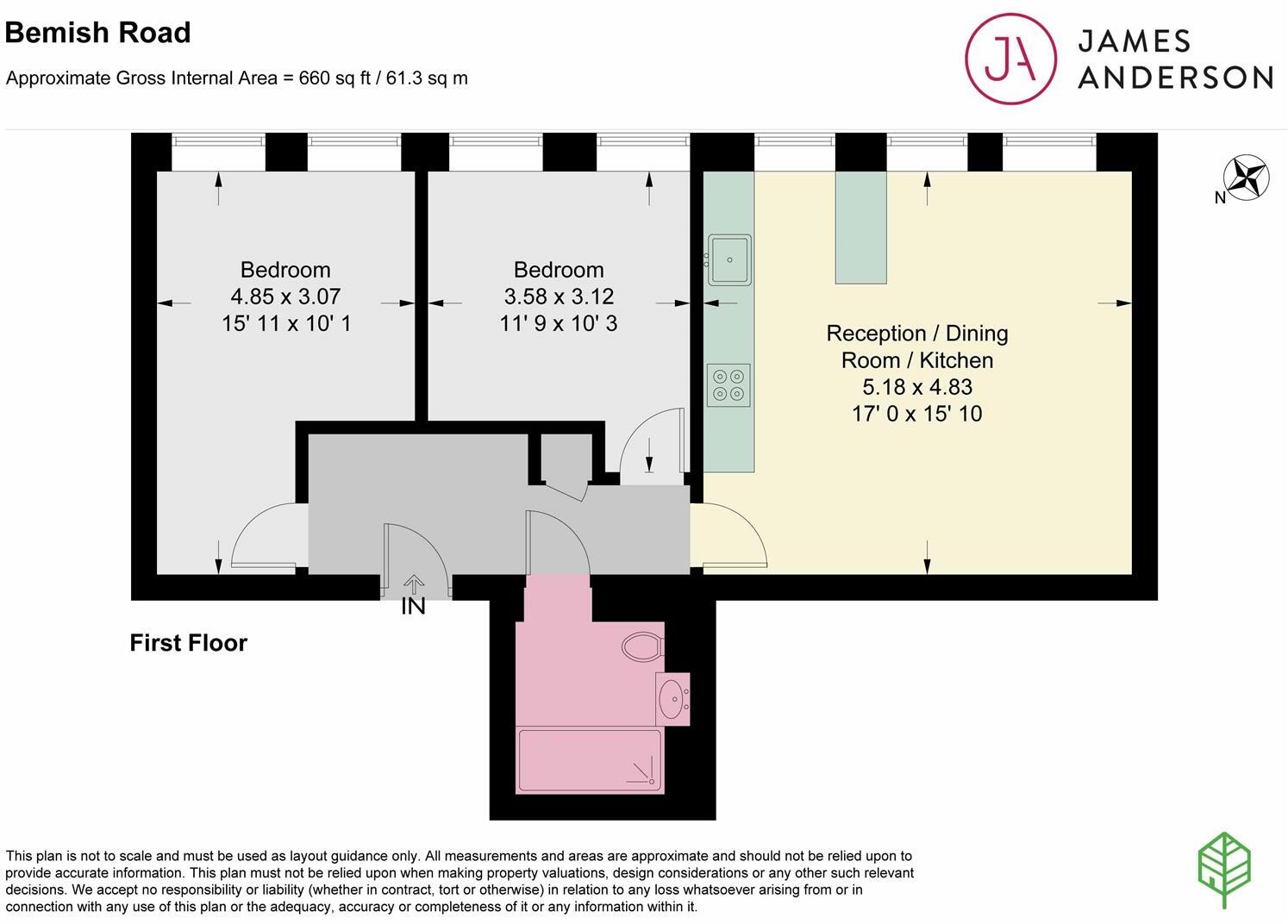 Bemish Road, Putney, SW15 floorplan