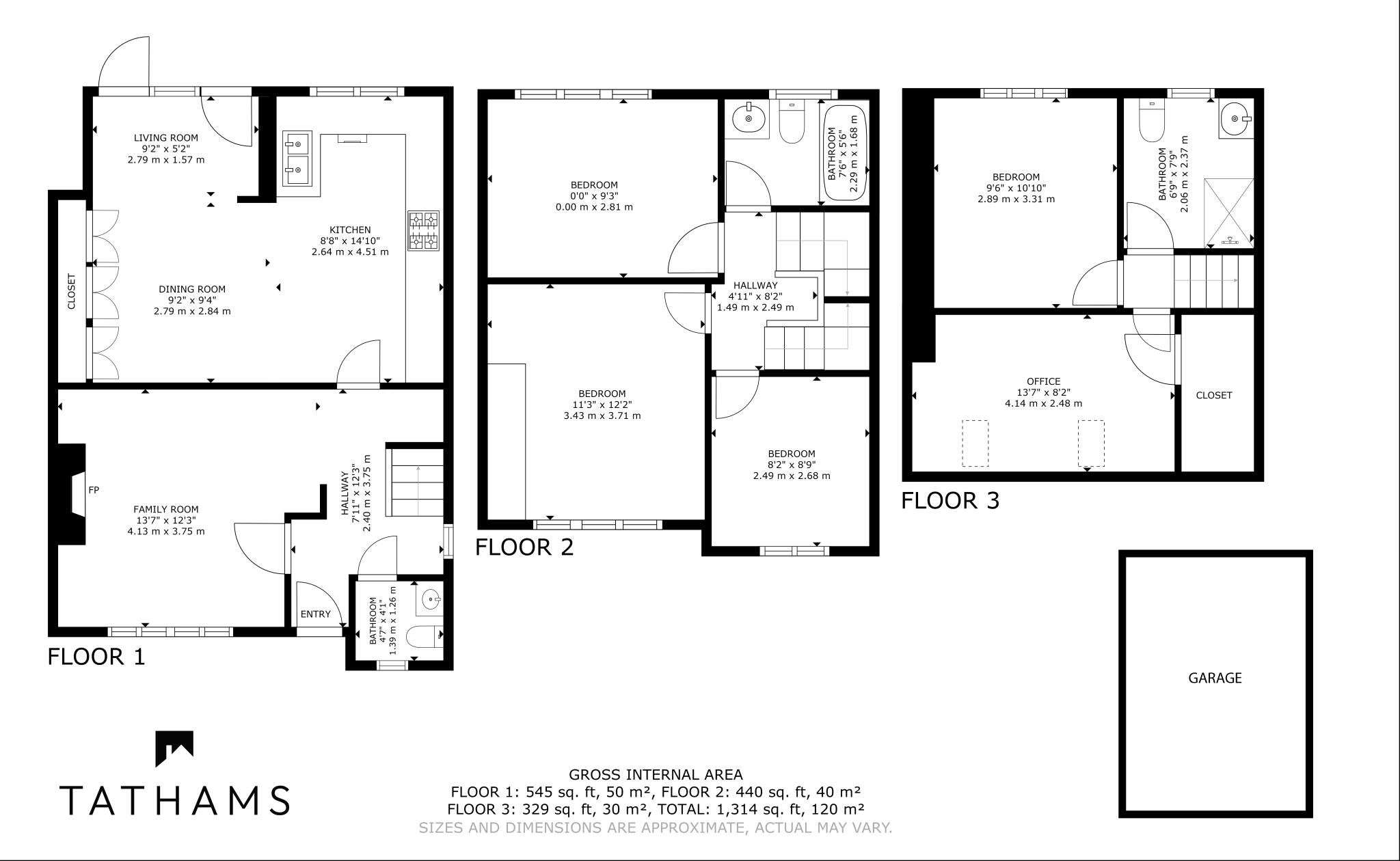 Heol Erwin, Rhiwbina, Cardiff floorplan