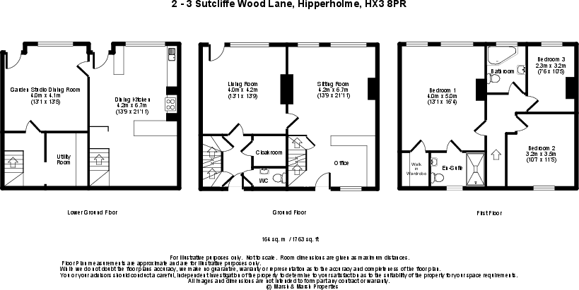 2-3 Sutcliffe Wood Lane, Hipperholme, HX3 8PR floorplan