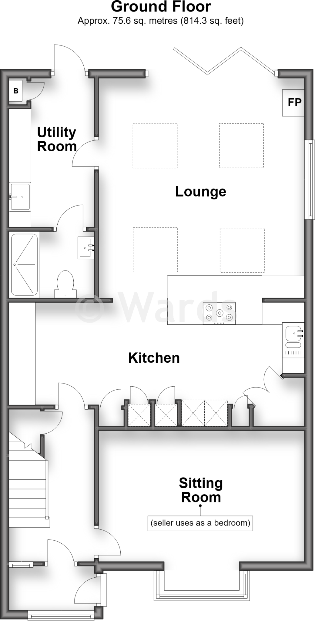 Reach Close, St. Margarets-at-Cliffe, Kent floorplan