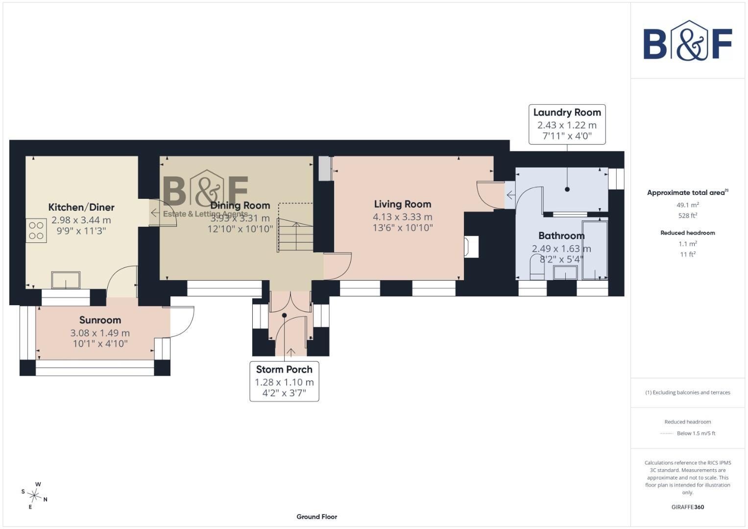 Cann Lane, Bristol floorplan