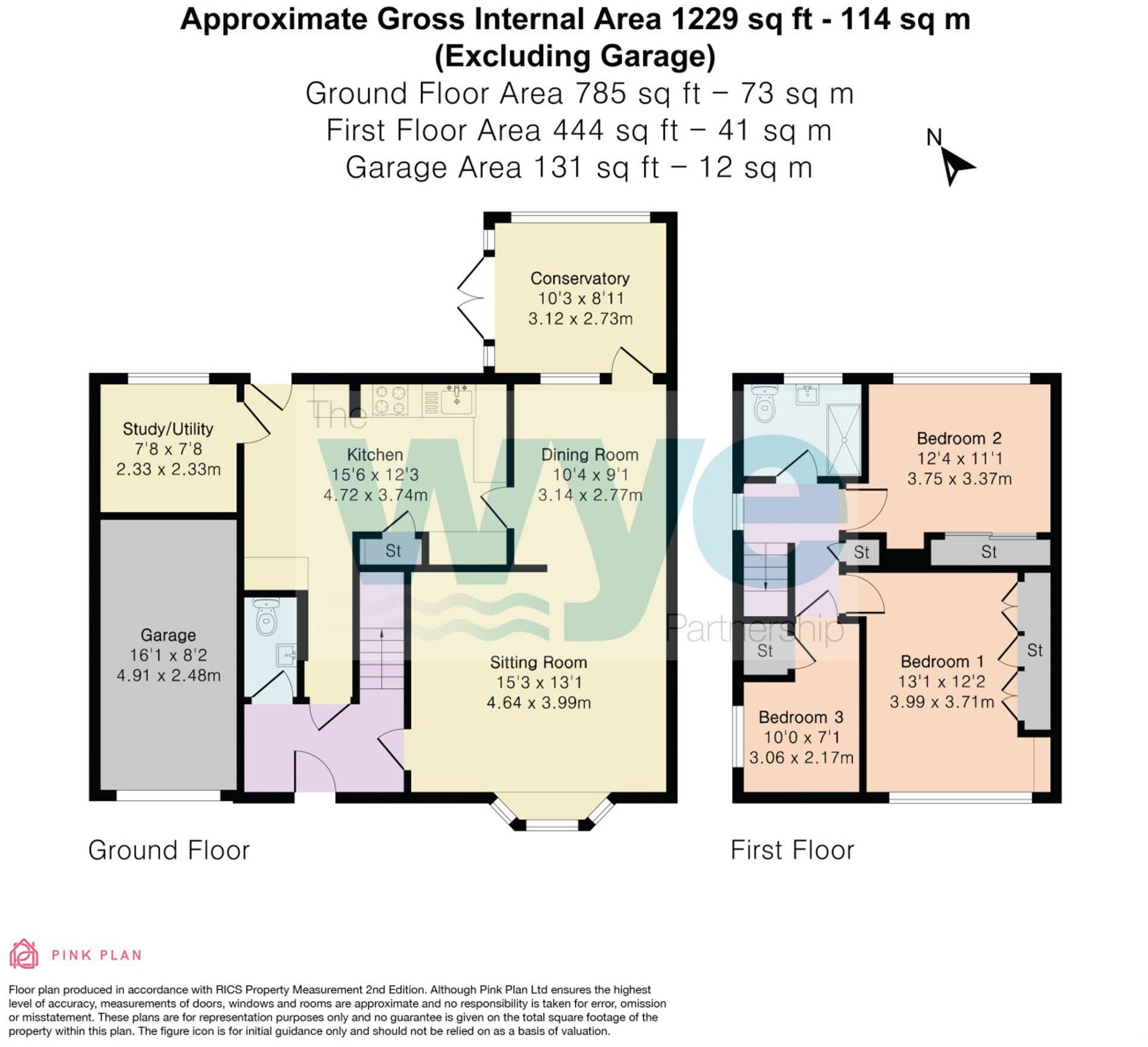 Brands Hill Avenue, High Wycombe, HP13 floorplan