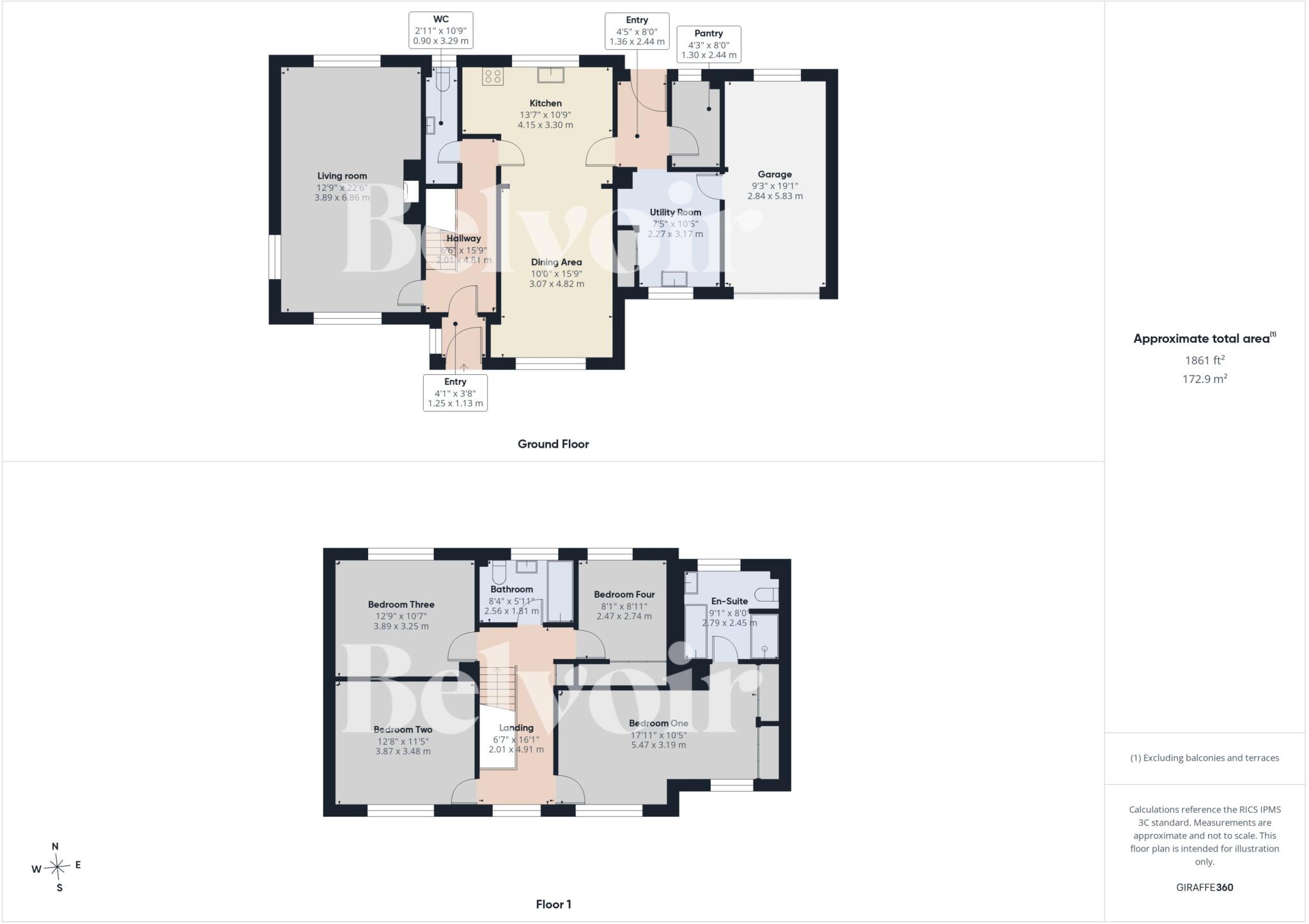 Thetford Road, Griston, IP25 floorplan