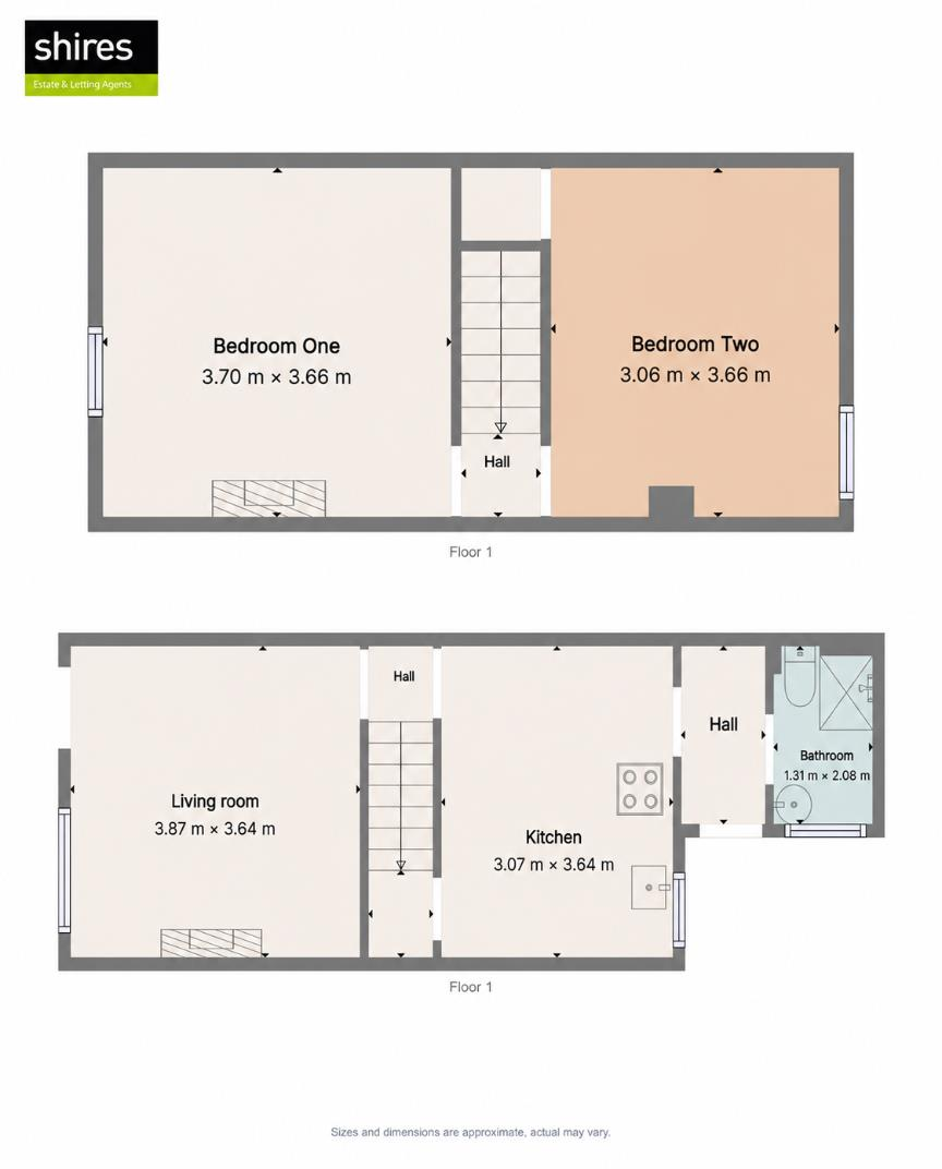 London Road, Brandon floorplan