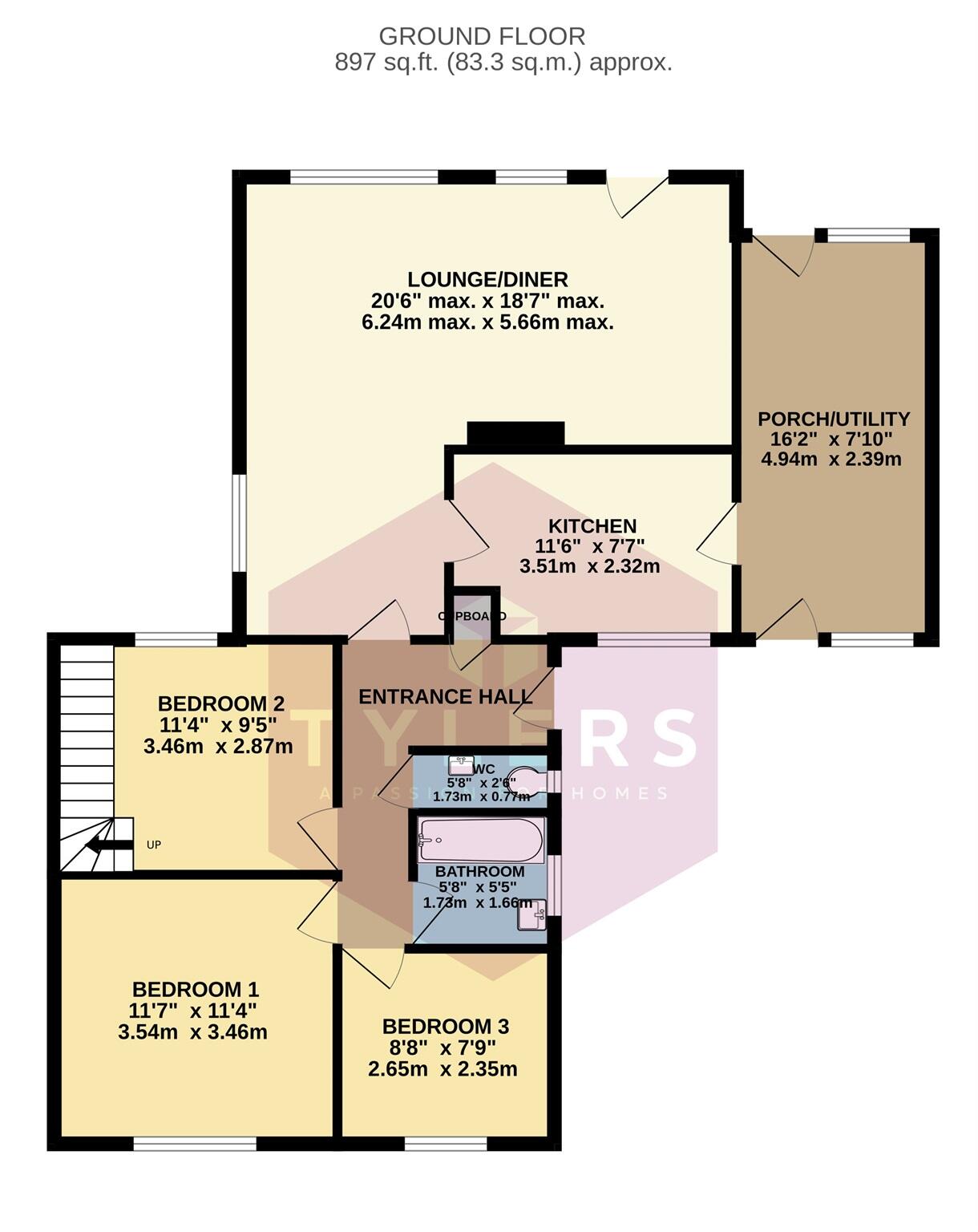 Short Lane, Willingham, Cambridge floorplan