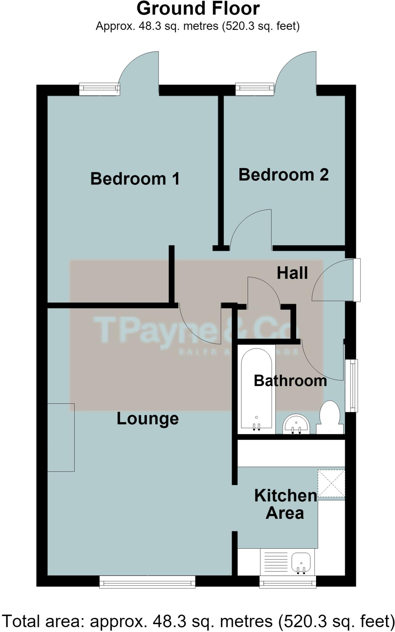 Walden Close, Doddington, March., PE15 0TW floorplan