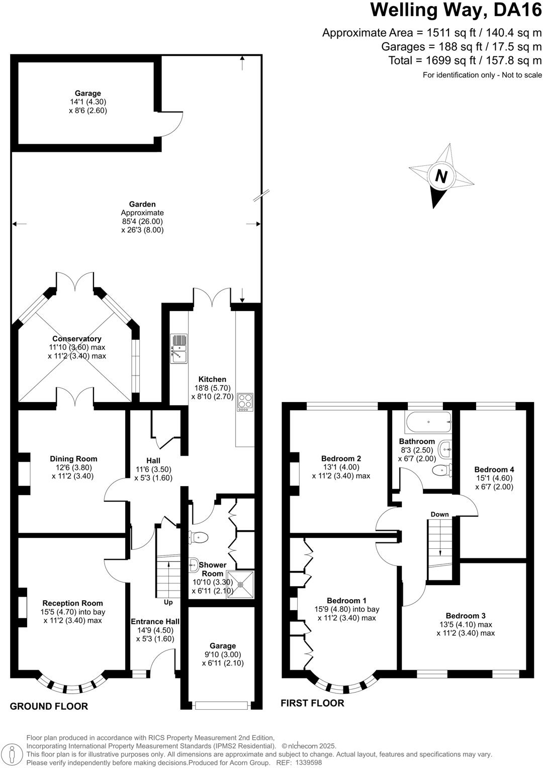 Welling Way, Welling floorplan