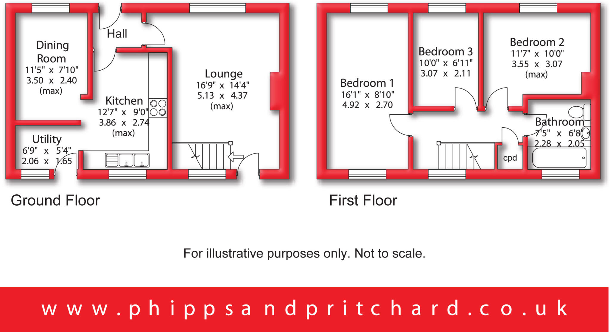 Coniston Way, Bewdley, Worcestershire floorplan