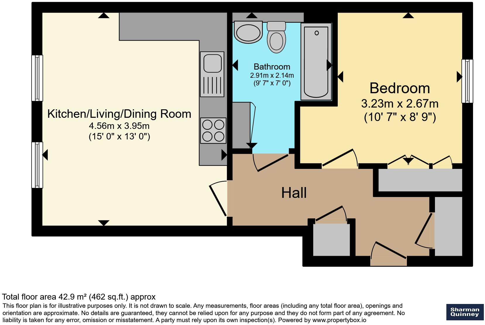 Butcher Drive, Godmanchester, HUNTINGDON floorplan