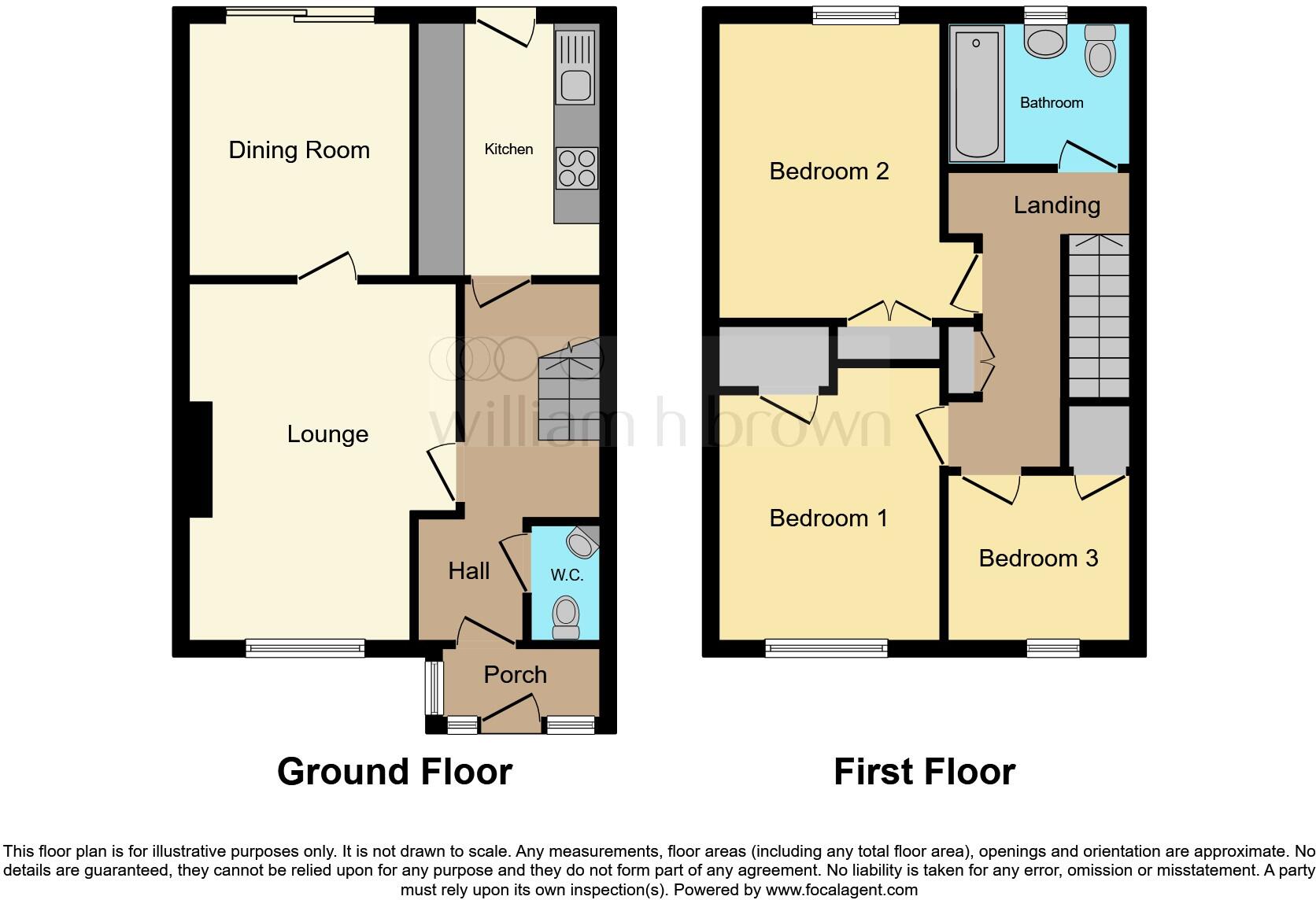 Chestnut Grove, Grantham floorplan