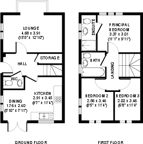 Brierley Road, Bircotes, Nottinghamshire floorplan