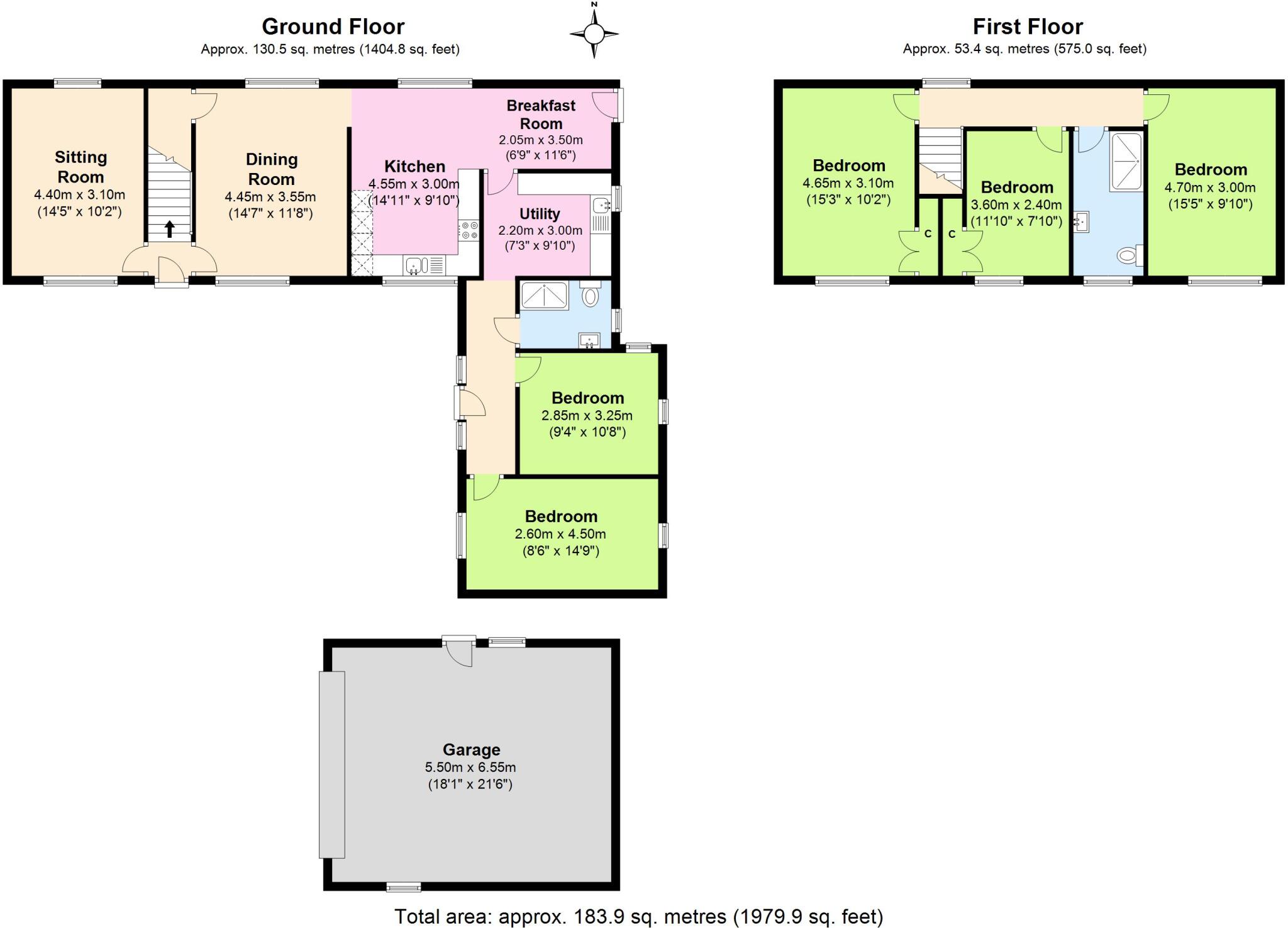 Laversdale, Irthington, Carlisle floorplan