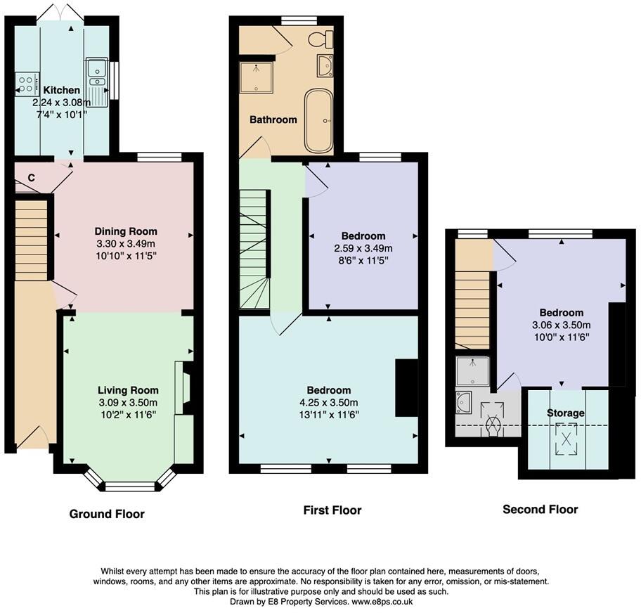 East Avenue, East Oxford floorplan