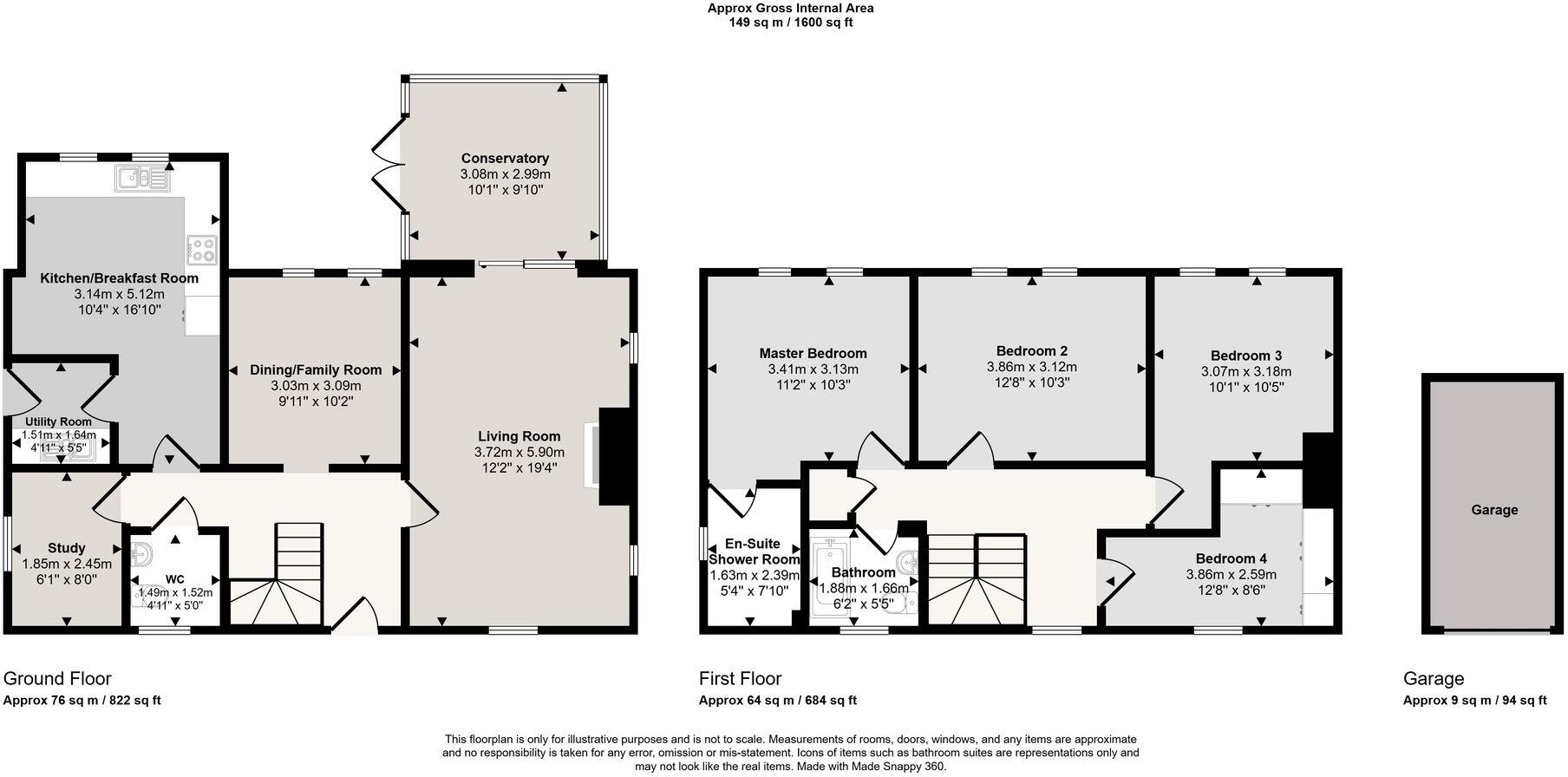 8, Ramsey Road, Warboys, PE28 floorplan
