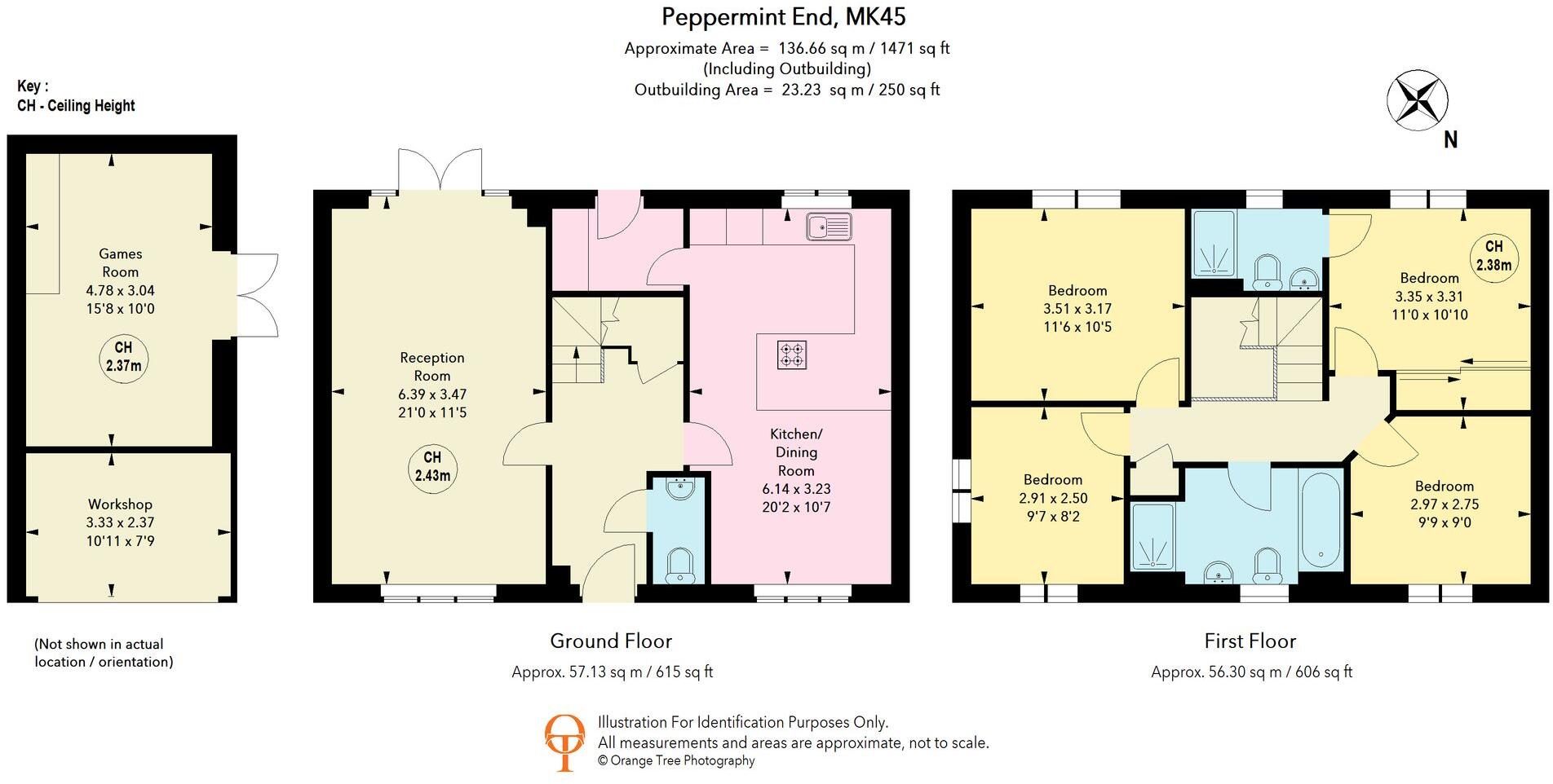 Peppermint End, Ampthill, MK45 floorplan
