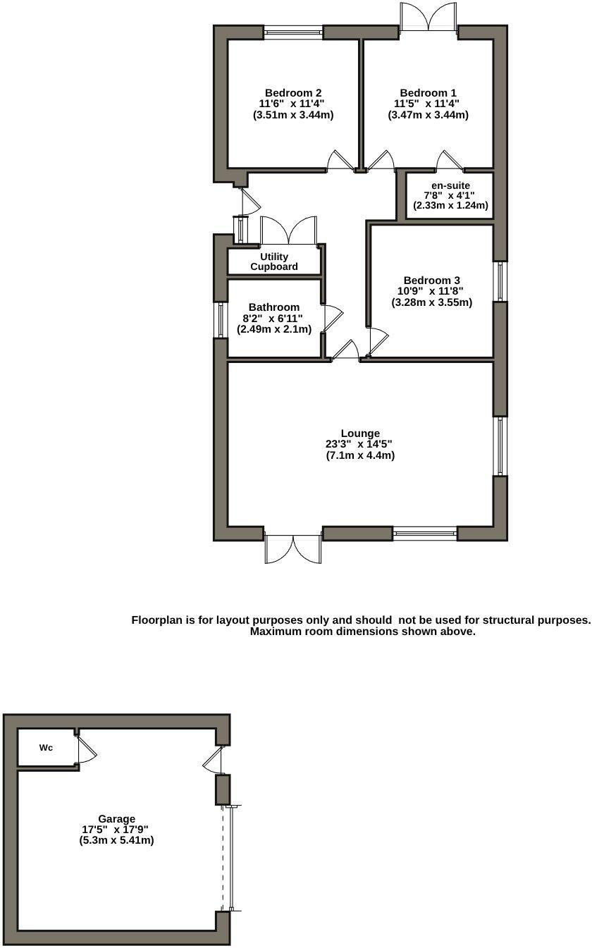 Eric Avenue, Chapel St Leonards, PE24 5UF floorplan