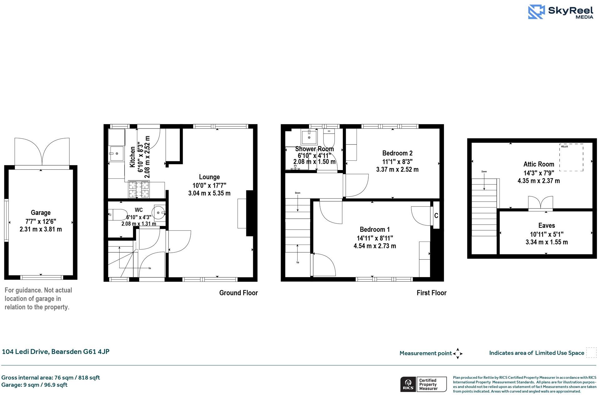 Ledi Drive, Bearsden floorplan