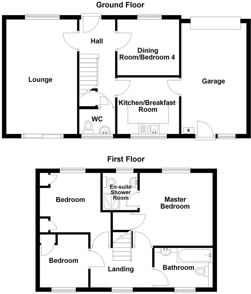 Jocelin Drive, Weston-Super-Mare floorplan