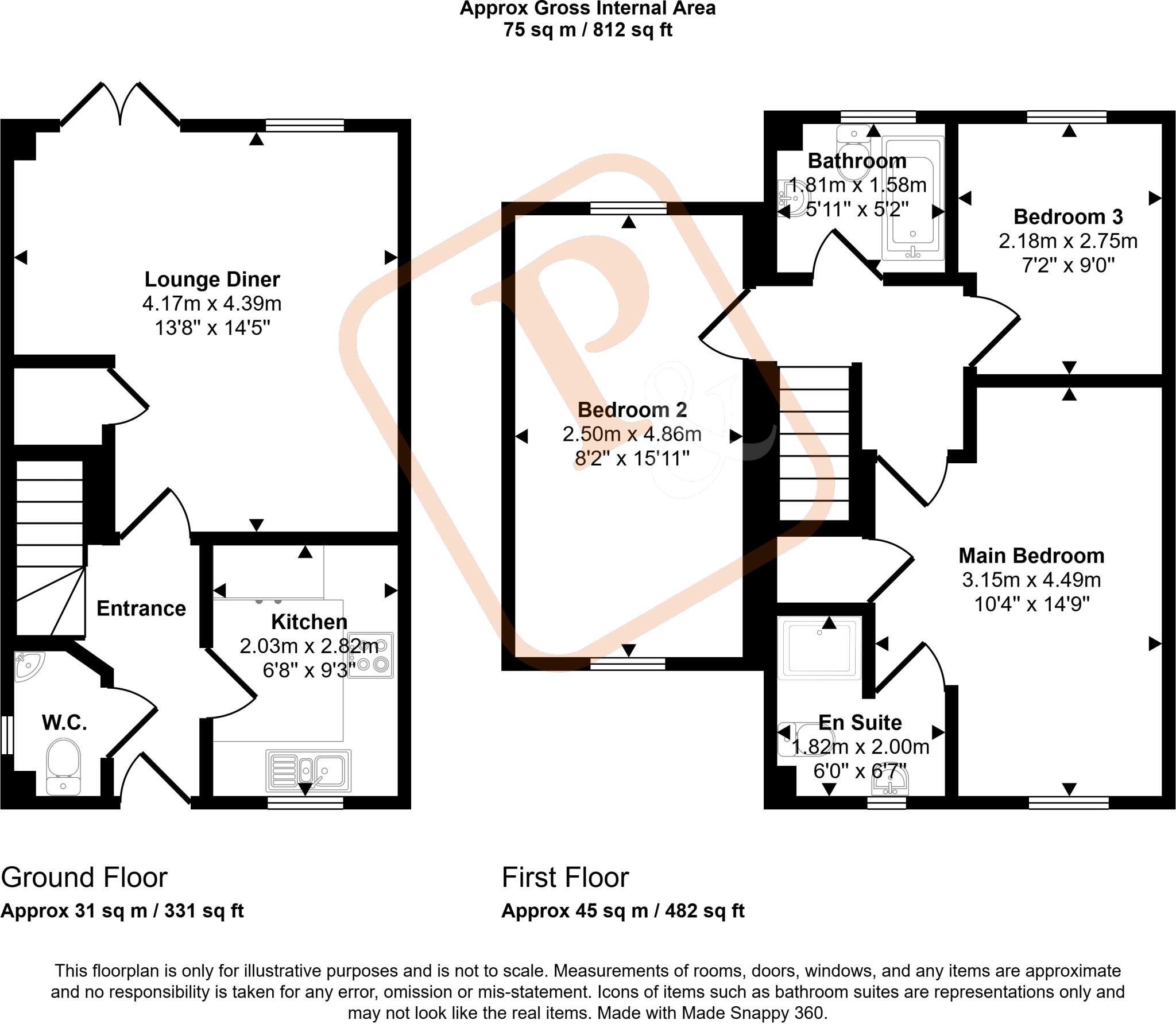 Corunna Drive, Colchester, Essex, CO2 floorplan