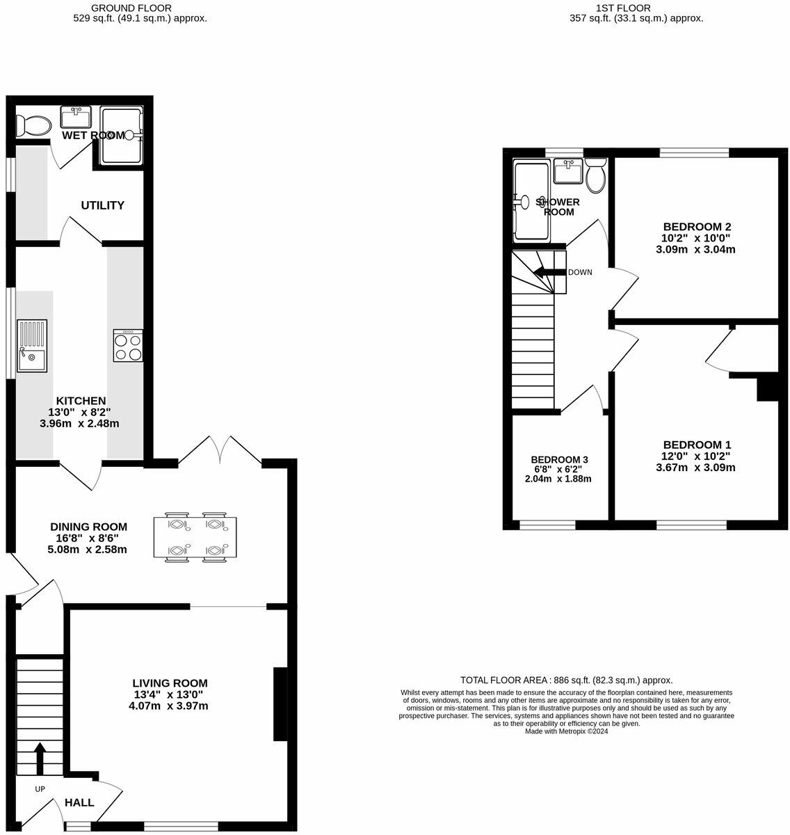 Border Avenue, Cleator Moor, CA25 floorplan