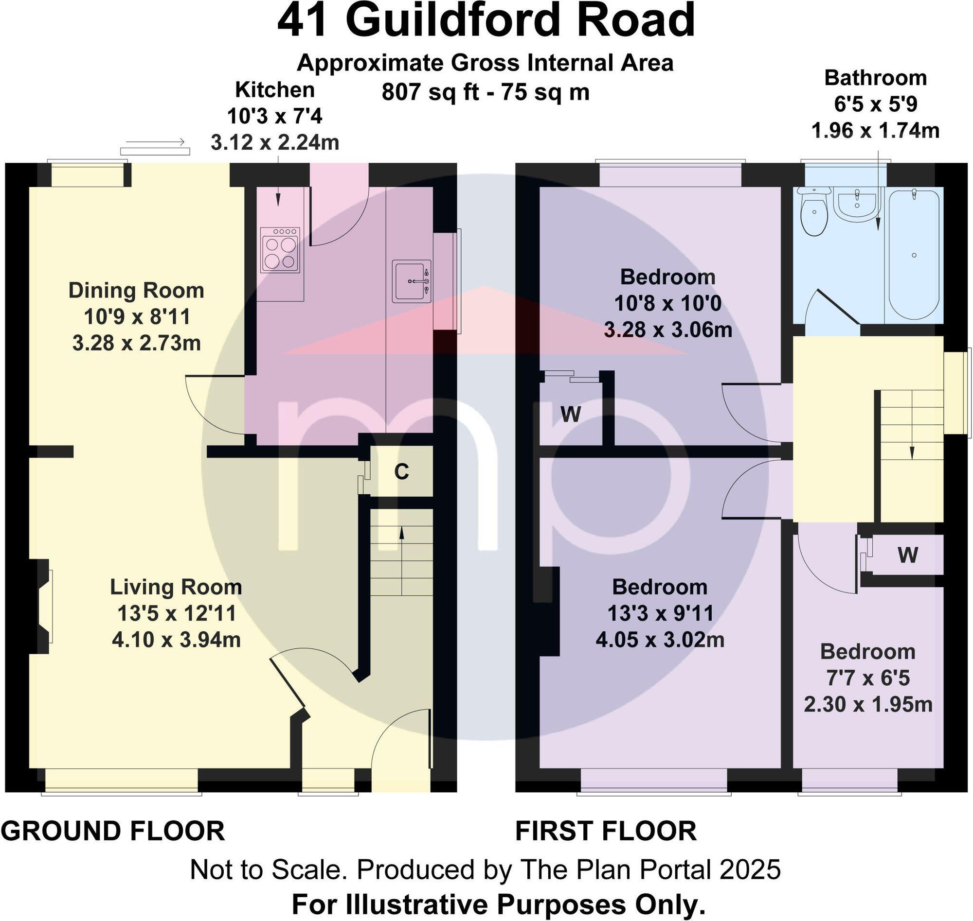 Guildford Road, Middlesbrough, TS6 floorplan