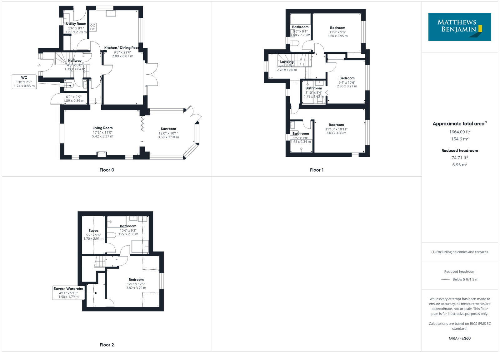 Cobblestones, Old Lake Road, Ambleside, LA22 0DH floorplan