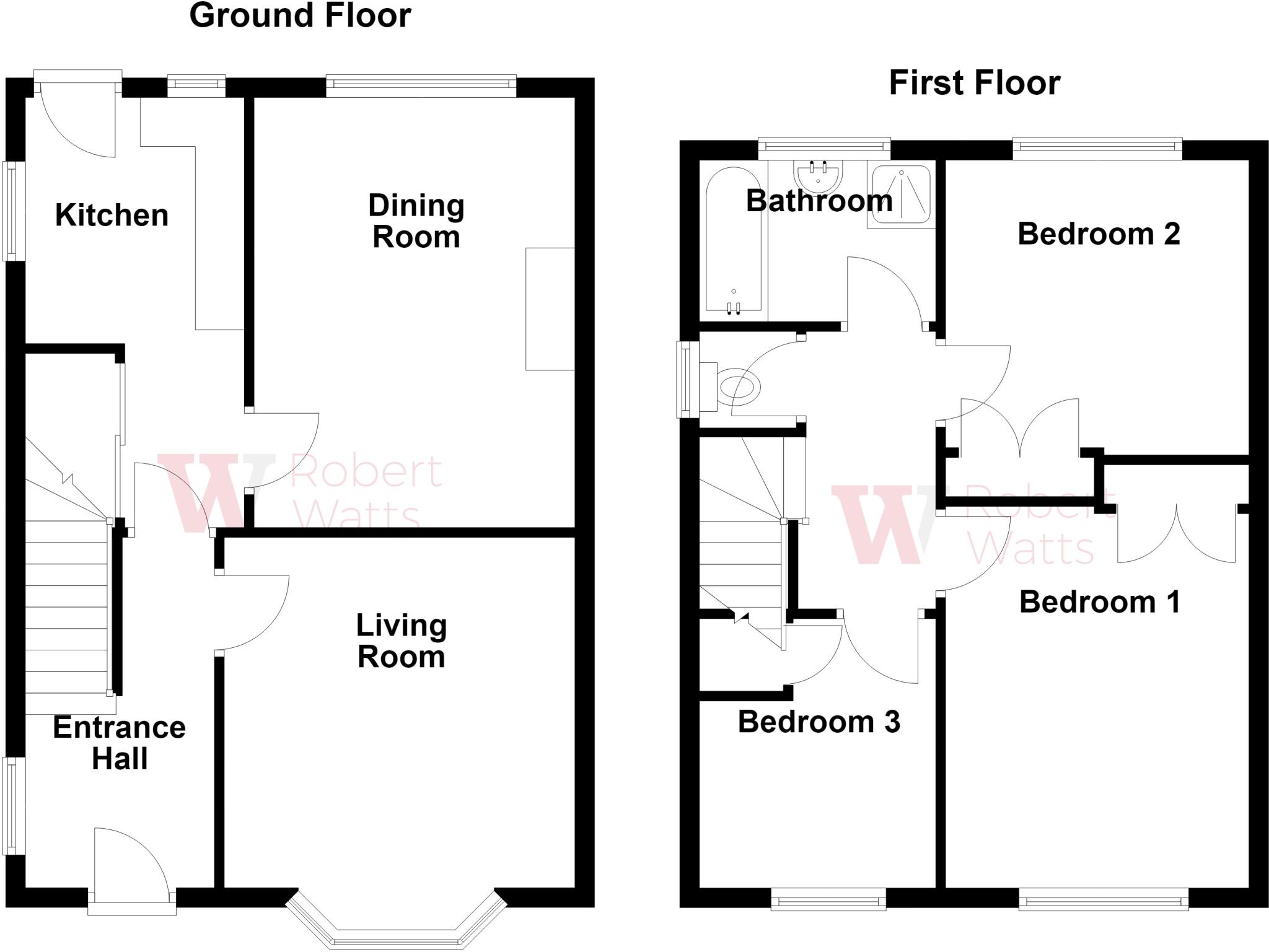 Burnside Avenue, Halifax, West Yorkshire, HX3 floorplan