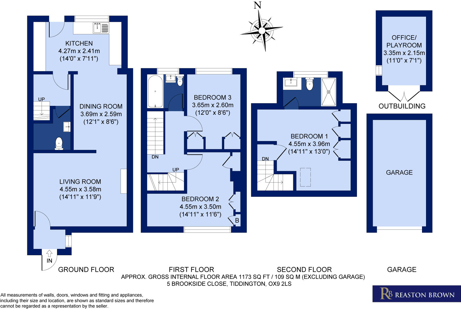 Tiddington , Oxfordshire floorplan