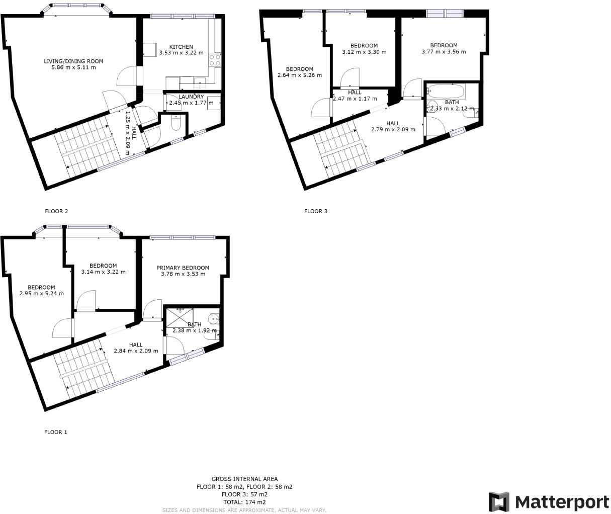 1 Greyhound Street, Nottingham, NG1 2DP floorplan