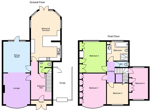 Park Road, Prestwich, M25 floorplan