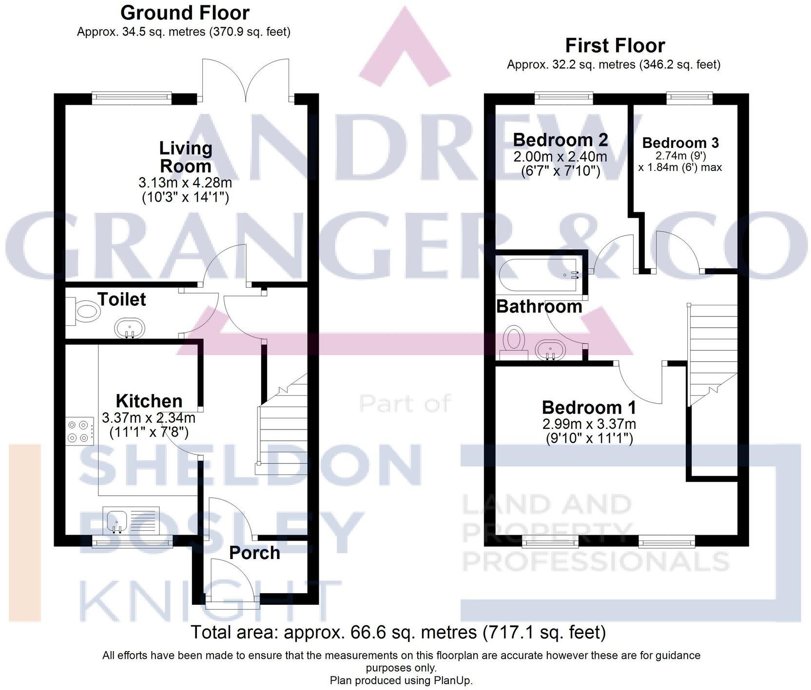 Paget Street, Aylestone, Leicester, LE2 8SP floorplan