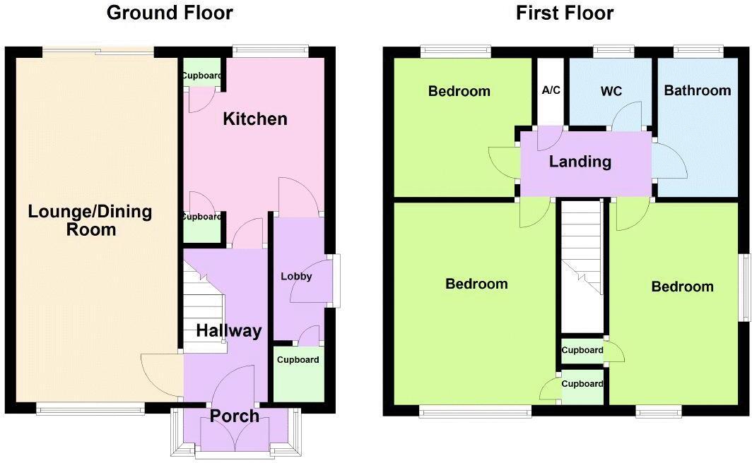 Poplar Road, Brownhills, Walsall WS8 6AJ floorplan