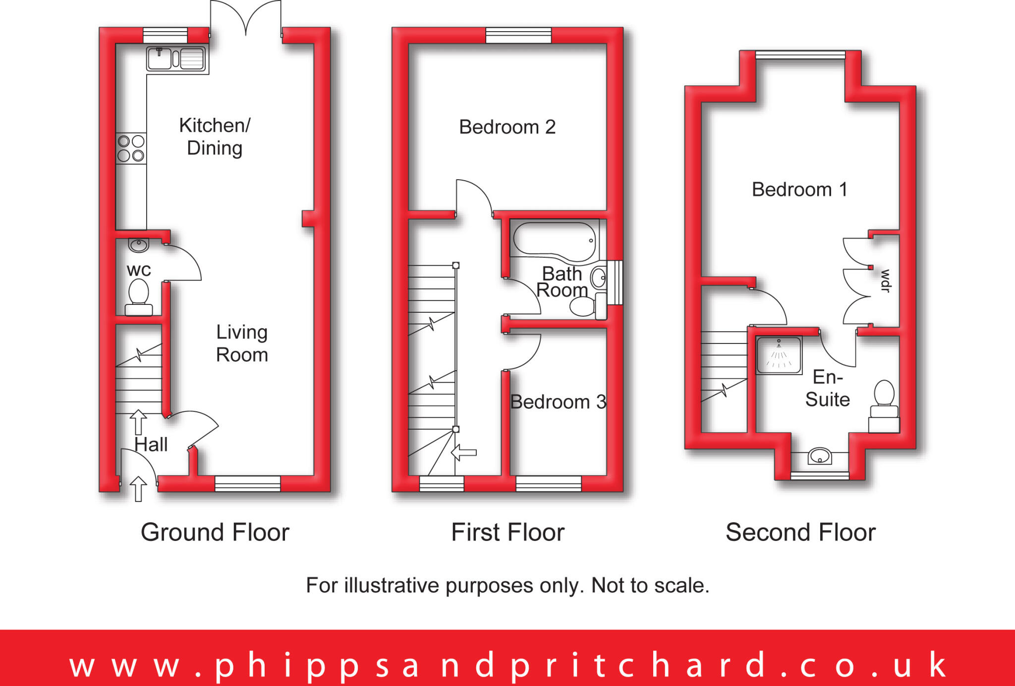 16 Foxglove Close, Stourport-on-Severn, Worcestershire floorplan