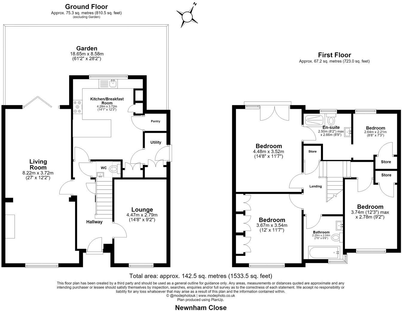 Newnham Close, Loughton floorplan