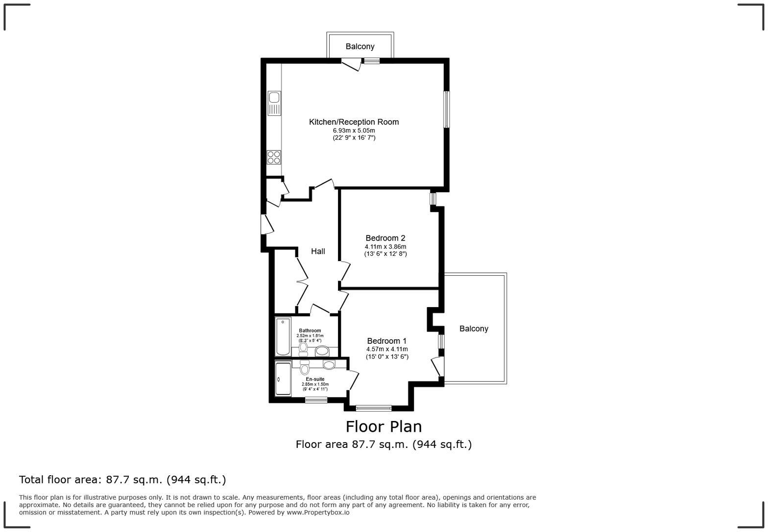 Victoria Avenue, Southend-on-Sea, Essex floorplan