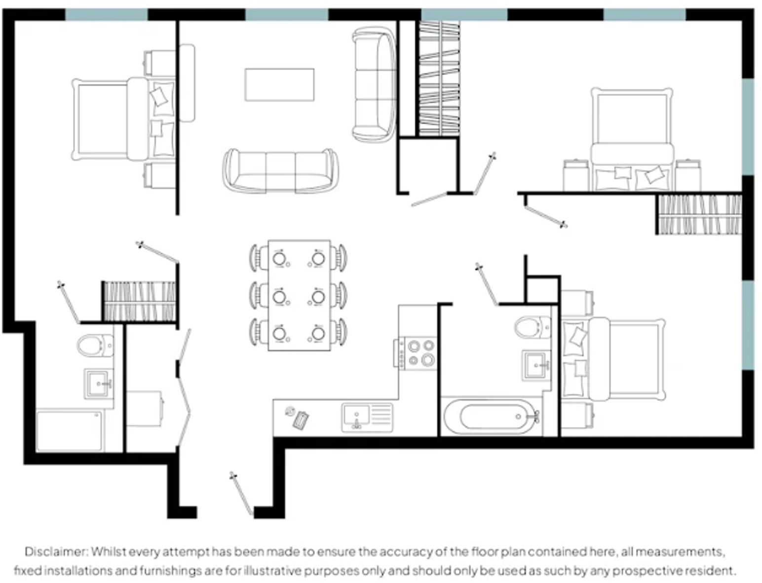 Swan Street House, Manchester, M4 floorplan