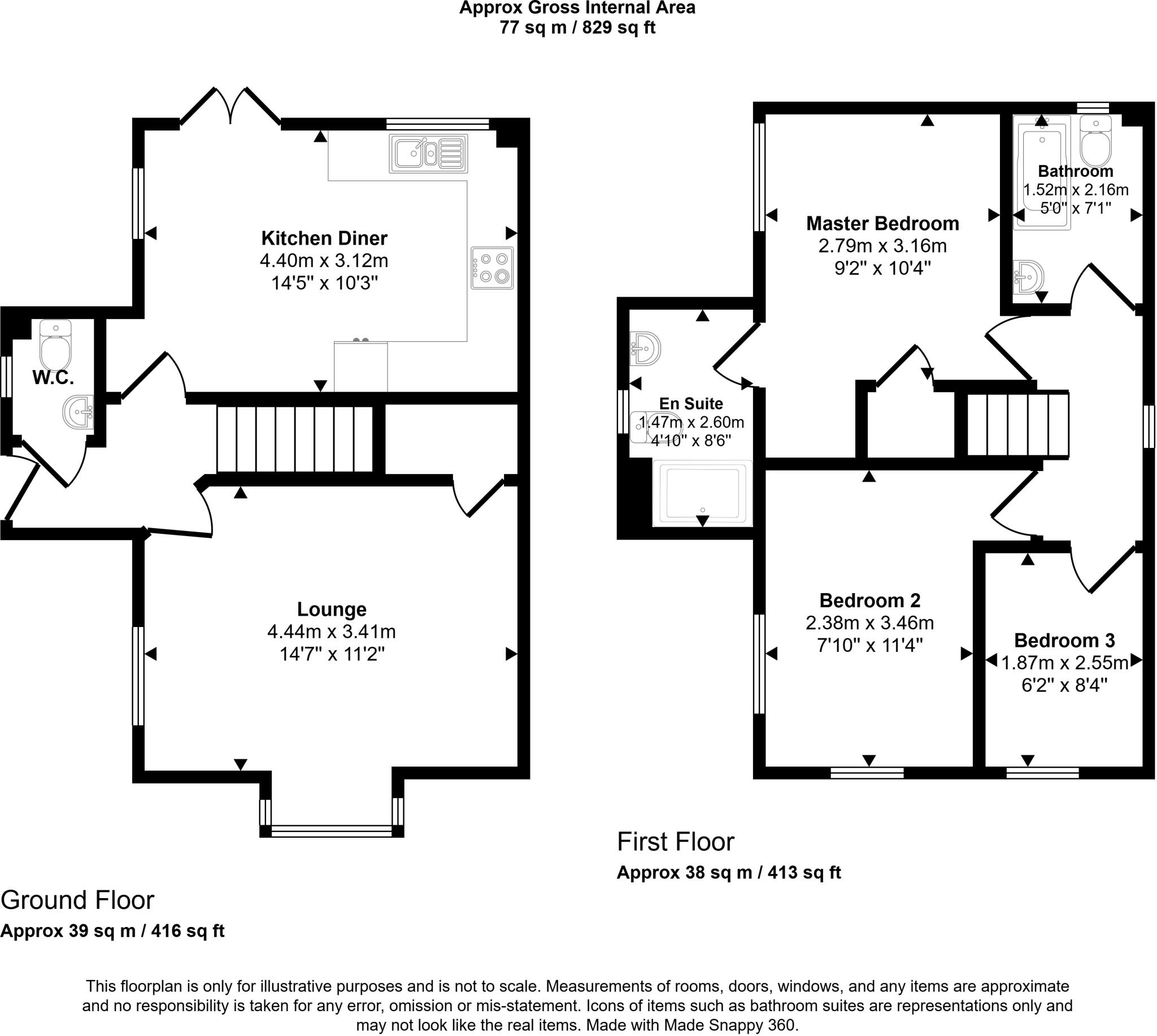 Daffodil Gardens, West Meadows, Cramlington, Northumberland, NE23 8FT floorplan