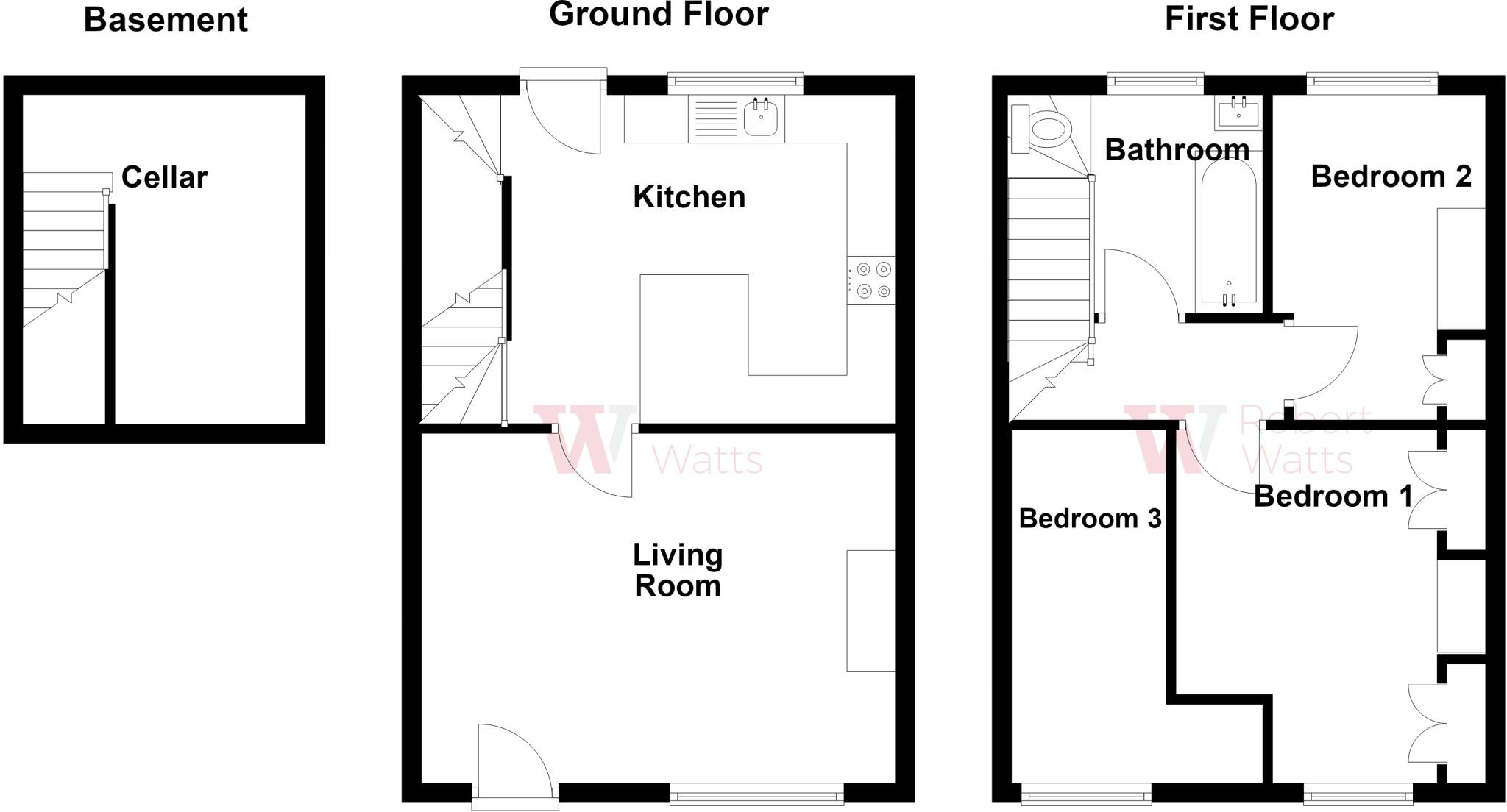 Prospect Terrace, Cleckheaton, West Yorkshire, BD19 floorplan