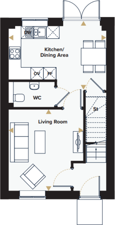 Hopkins Homes at Abbots Vale,
Bury St. Edmunds,
IP33 2BS floorplan