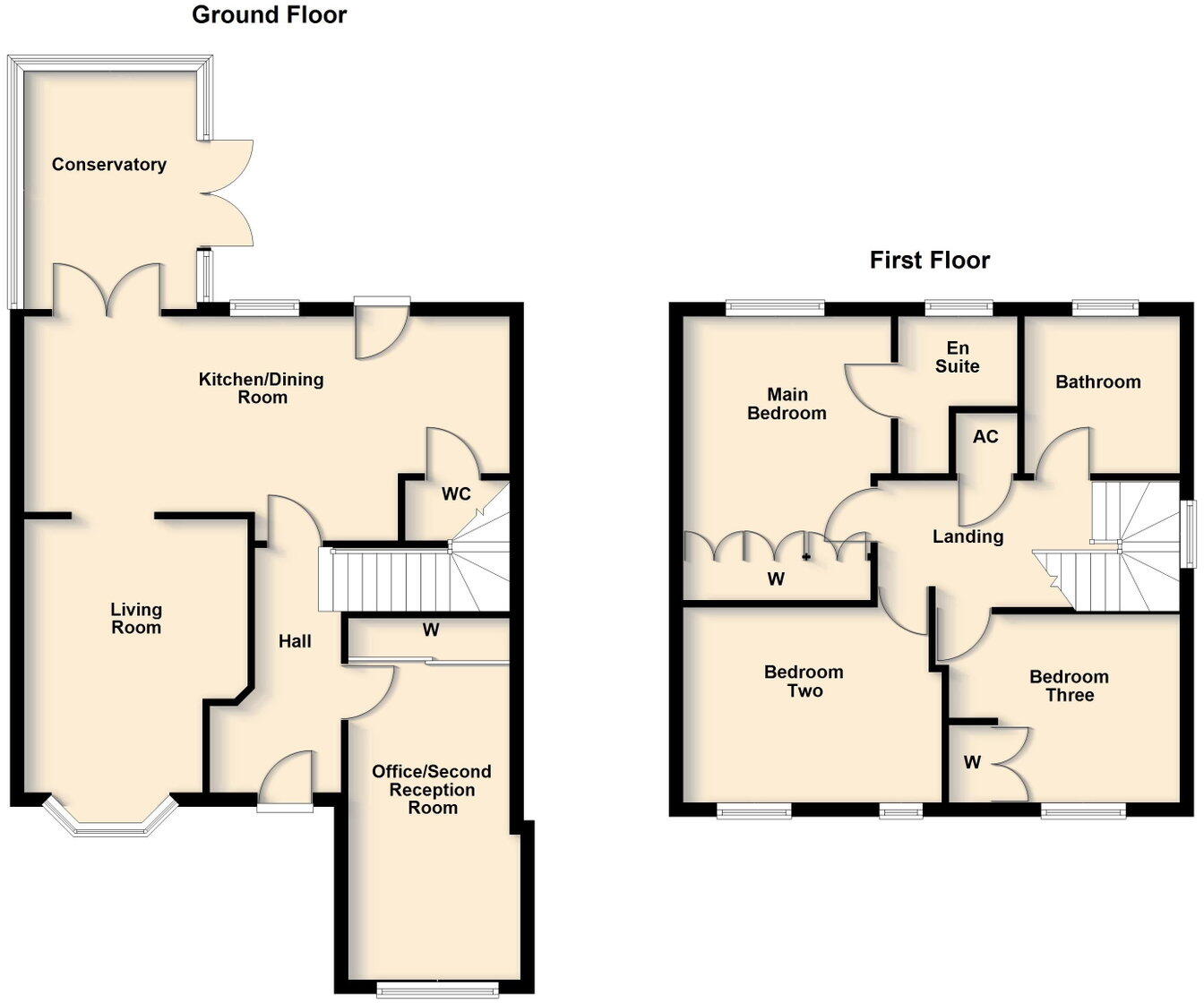 Springhill Gardens, Market Harborough, Leicestershire, LE16 9FD floorplan