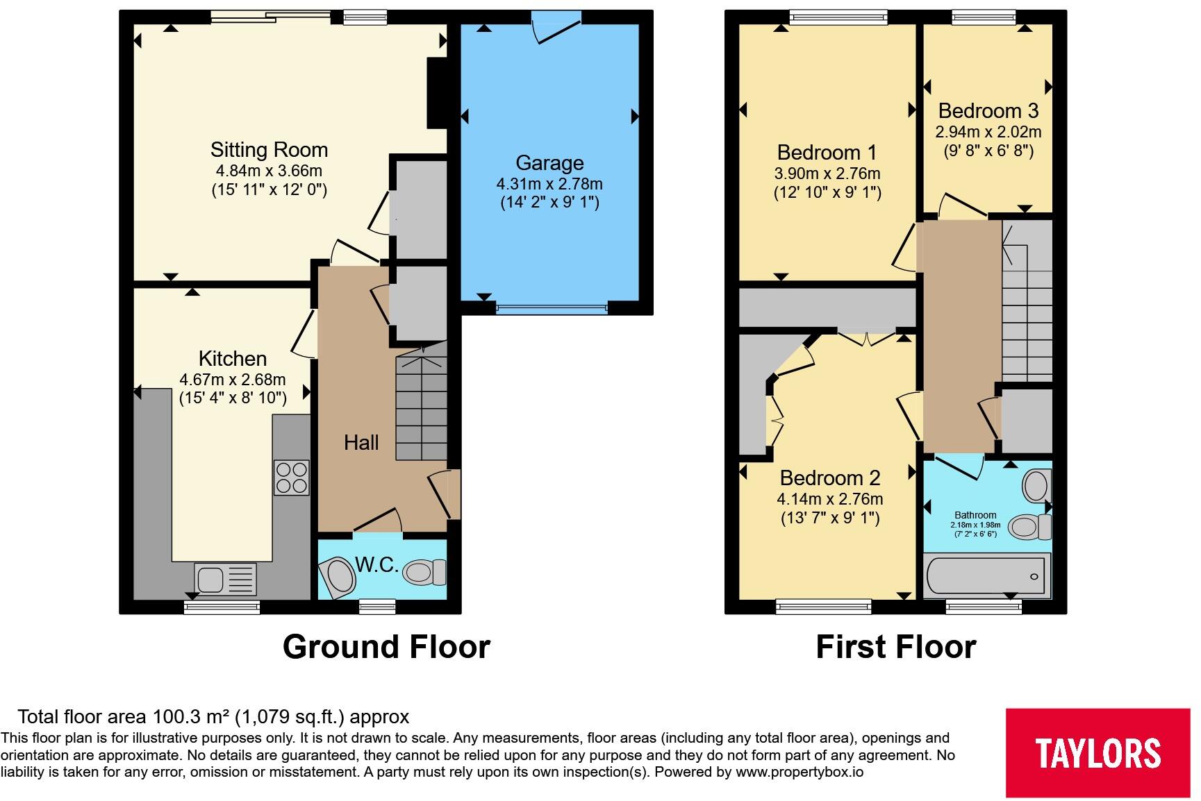 Ryeland, Stony Stratford, Milton Keynes, Buckinghamshire, MK11 floorplan