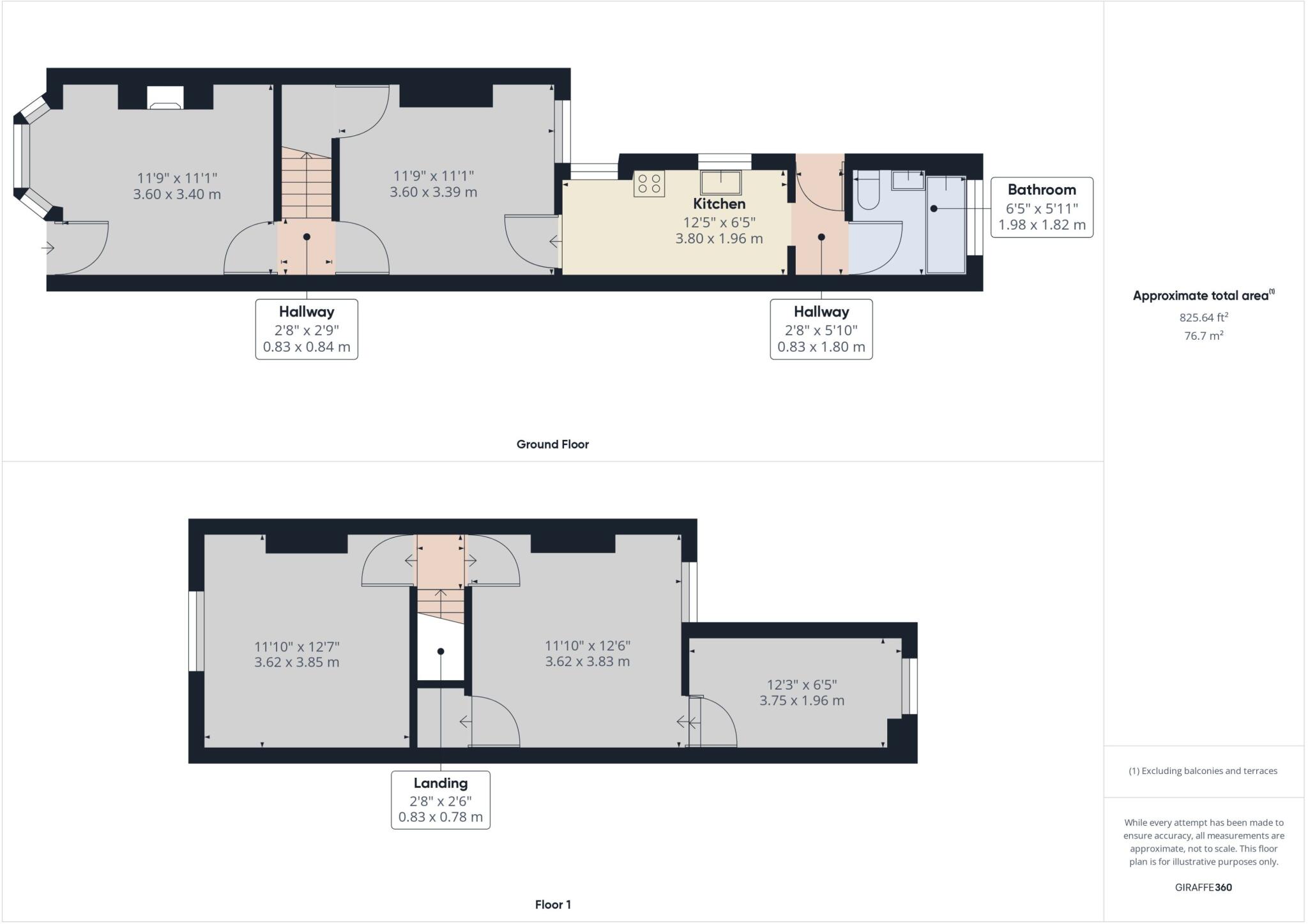 Clifford Street, South Wigston floorplan