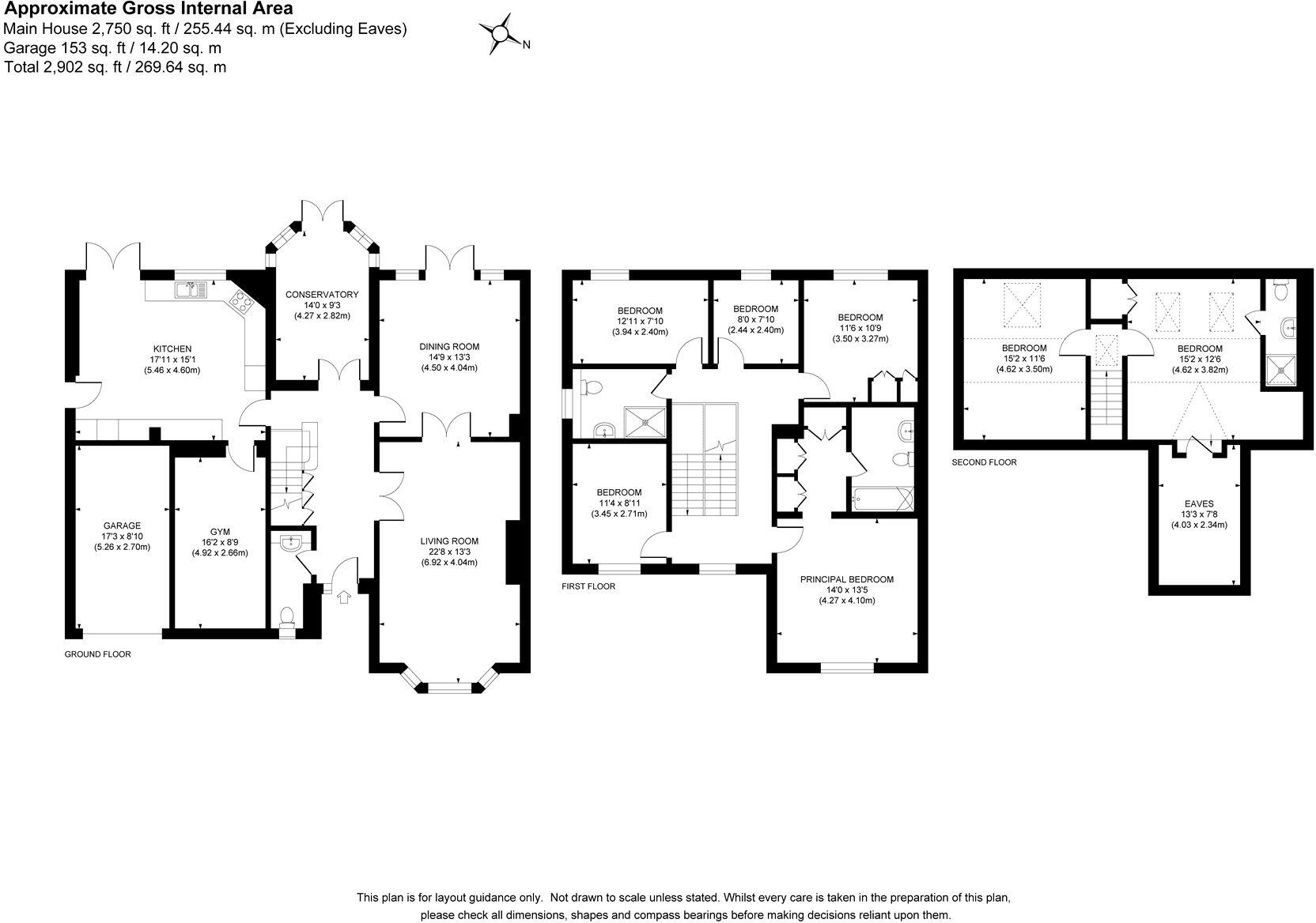 Coresbrook Way, Knaphill, Woking, Surrey, GU21 floorplan